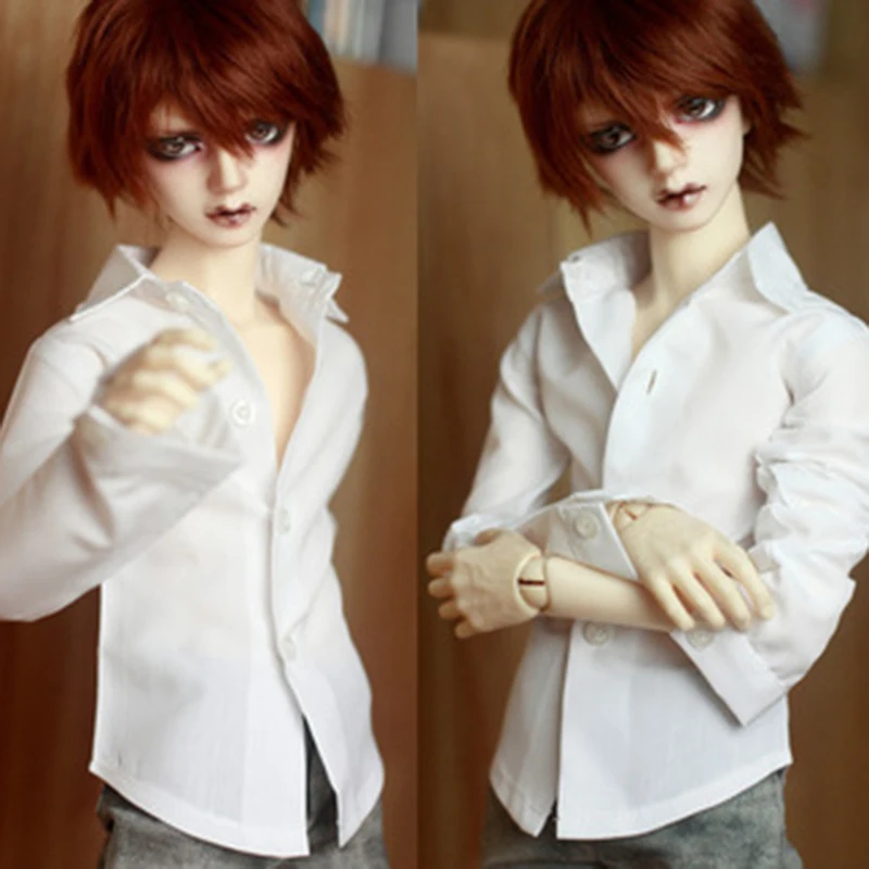 BJD Doll Clothing is suitable for the 1/3 and 1/4 classic all-purpose base white shirt with a versatile base