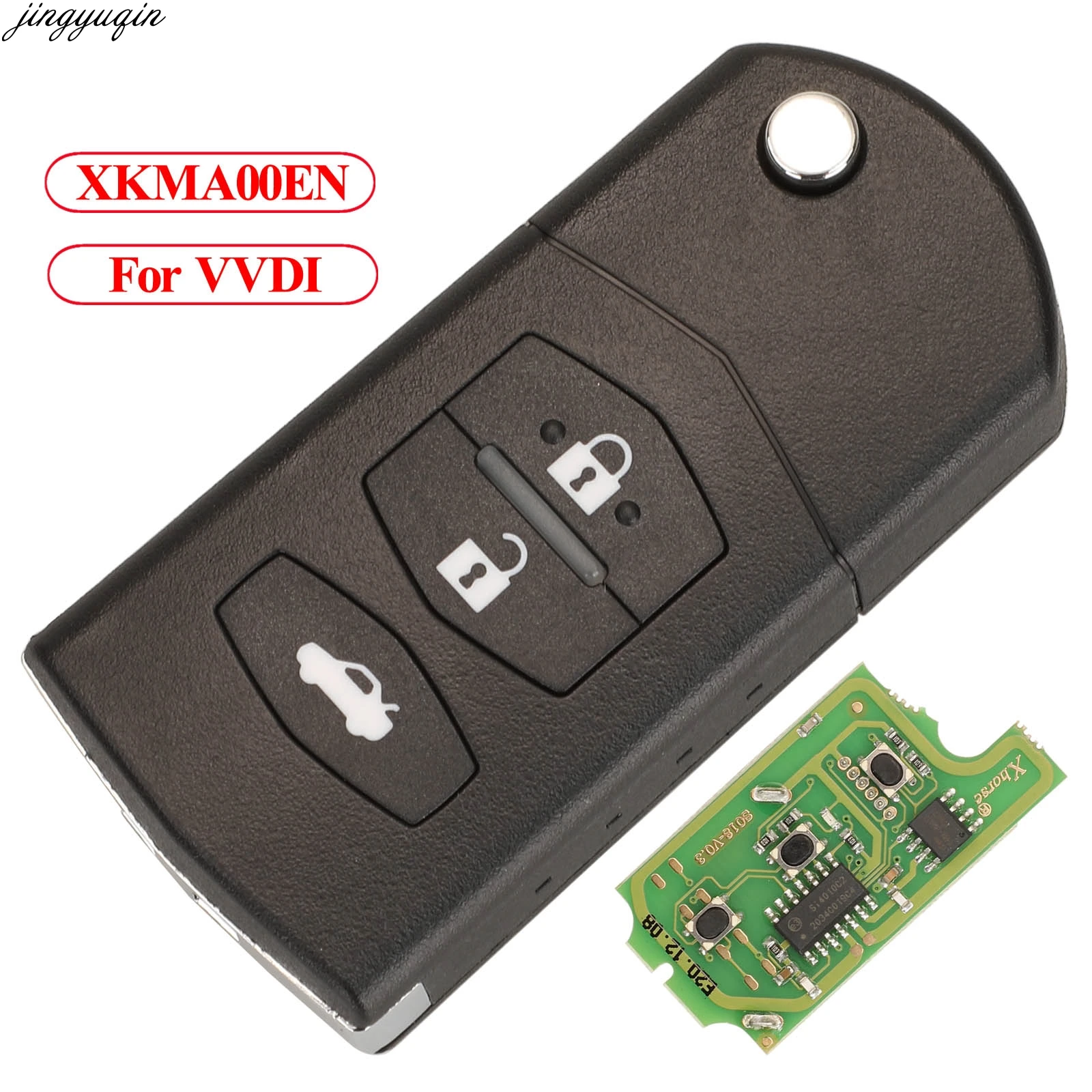 

Jingyuqin XKMA00EN Universal VVDI Wire Remote Control Car Key For Xhorse VVDI2 Mini Key Tool 3 Buttons