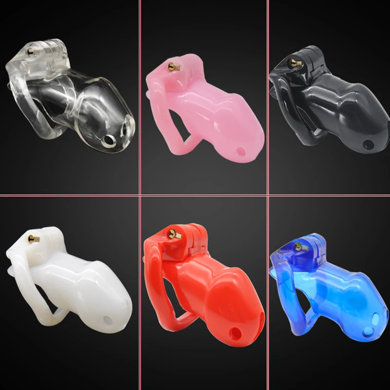 

erotic toys Amazing Price Male Bio-sourced Resin Chastity Device Cock Cage HT Belt With 4 Penis Ring Adult Lock Sex Toy new hot