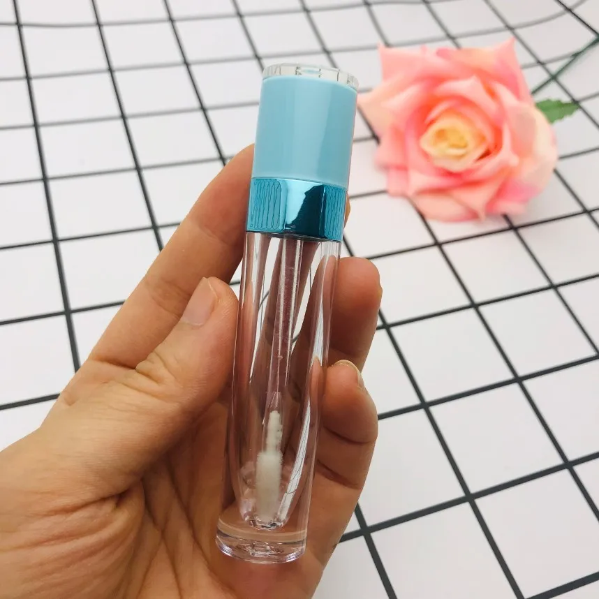 Großhandel 5ml Leere Lipgloss-Tuben mit Baby-Pink-Kappe AS Lipglaze-Behälter Verpackungsflasche Lippenstift Make-up – Detail 38