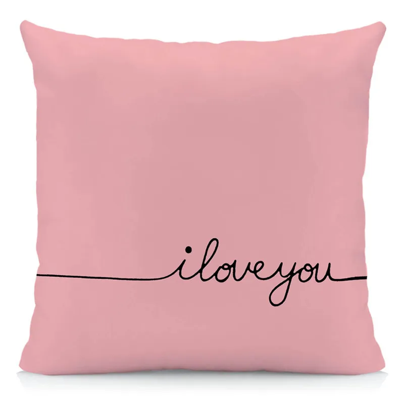 New Pink Geometry Throw Pillow Case Sofa Home Decorative Pillowcase 45x45cm Cushion Cover Cushions Home Decor Luxury Designer