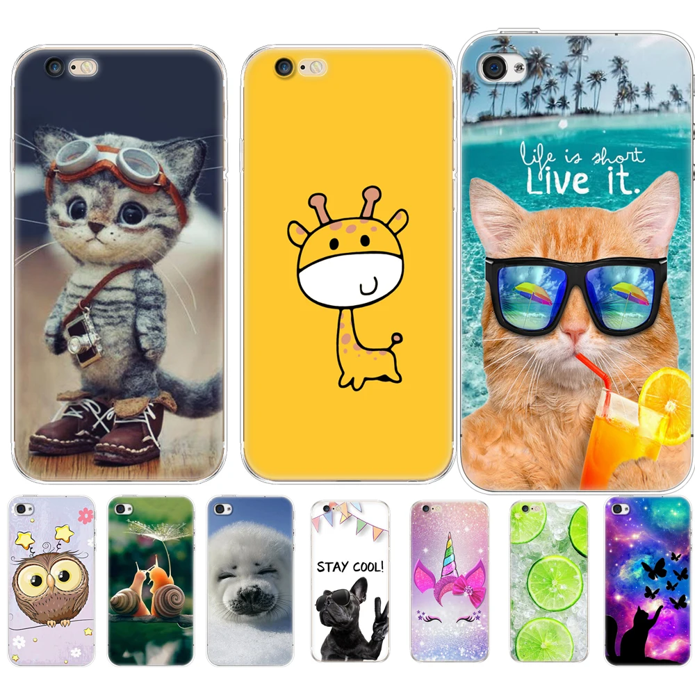 Case For iphone 5s 5 s se 2020 4 4s Case soft tpu phone Shell Cover For Apple iPhone 6s 6 s plus Fundas coque etui bumper