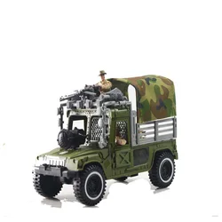 1:18 Scale Soldier Military Troop Carrier Transporter Model For 3.75'' Action Figure Scene Vehicle Display DIY Boy Toys In Stock