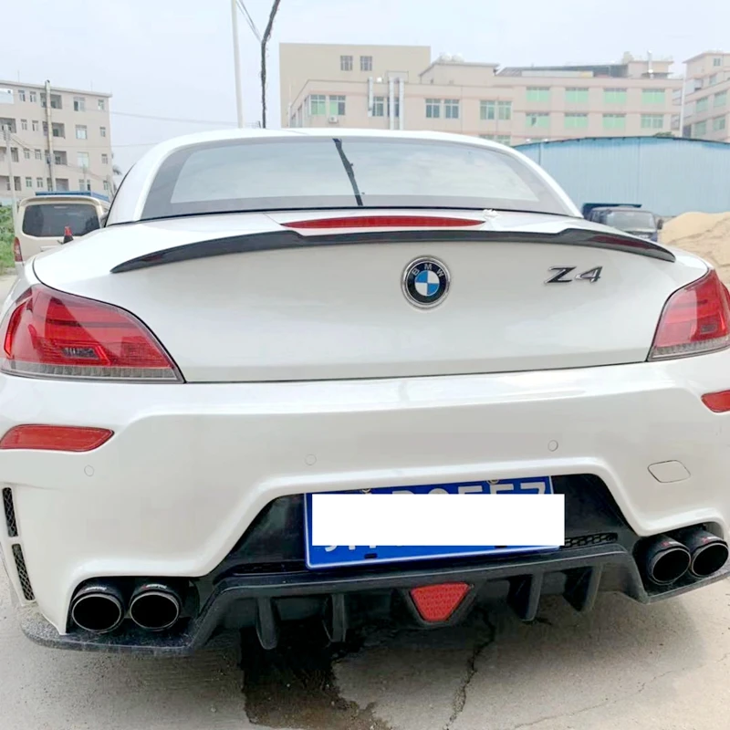 Z4 E89 Coupe Convertible Carbon Fiber 3D Style Car-styling Rear Wing Spoiler for BMW E89 Z4 18i 20i 23i 28i 30i 35i 2009-2014