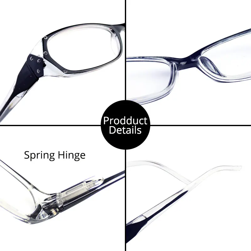 Rhinestone Reading Glasses Women Gafas de Lectura Eyeglass Fashion Spectacles Frames +50 +75 100 125 150 175 200 250 300 350 400