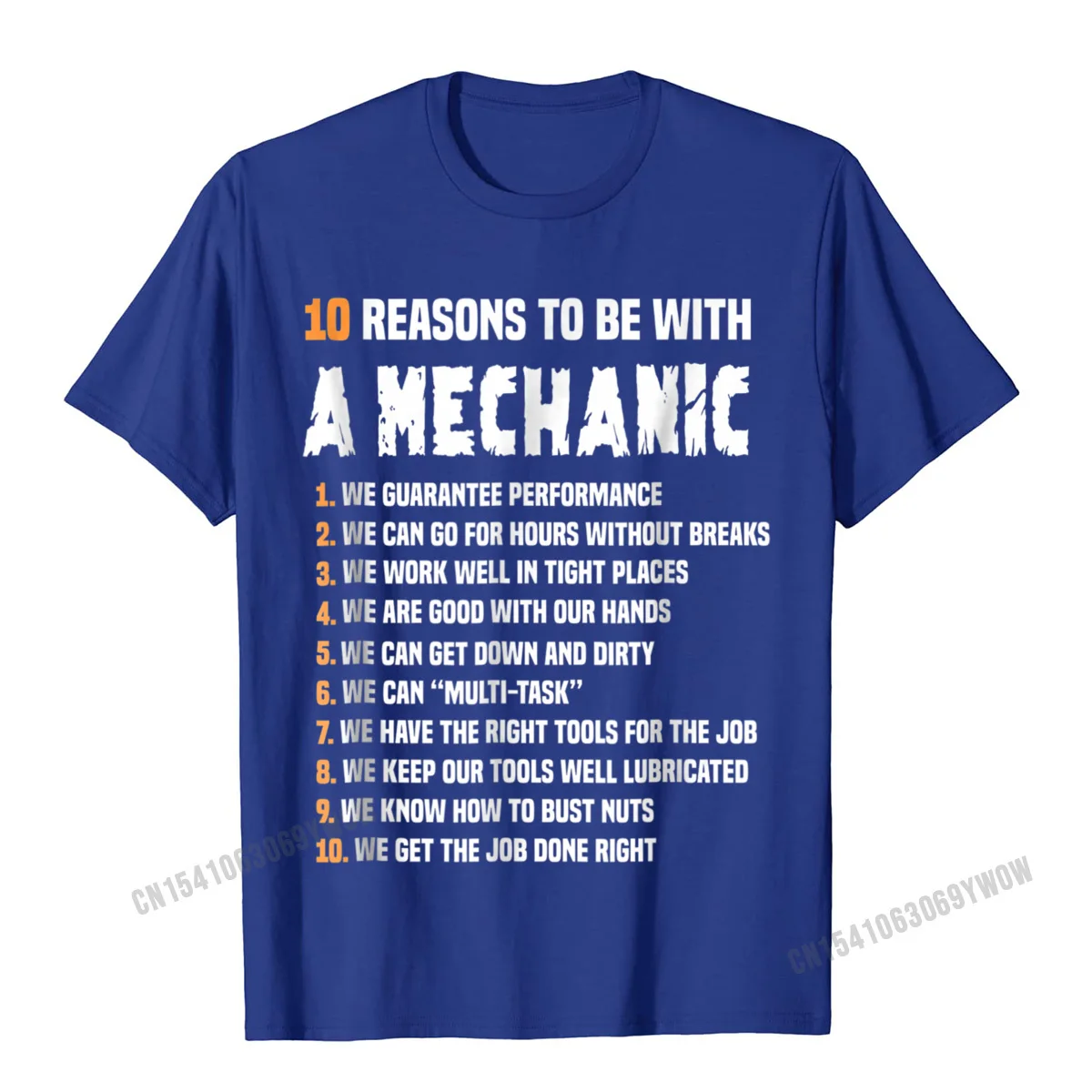 10 Reasons To Be With A Mechanic T-Shirt For Men Funny Camisas Men Print Tops & Tees For Men Cotton Top T-Shirts Leisure Hip Hop