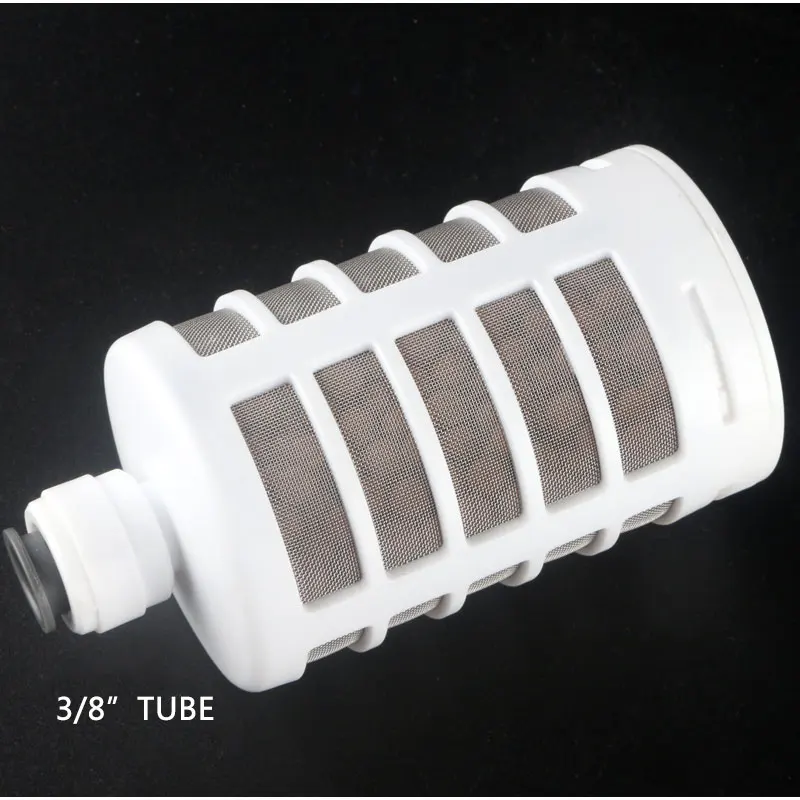 Трубчатый фильтр с наружным диаметром 3/8 дюйма, специальный сельскохозяйственный очиститель, сельская самовсасывающая машина с сетчатым соединением, быстрый соединитель, фитинги для воды