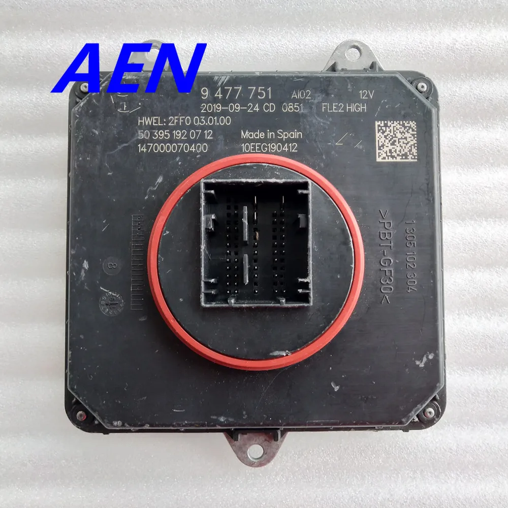 

Genuine 9477751 for BMW 1 3 Series F52 F30 LED Headlight control unit module 63119477751 9 477 751
