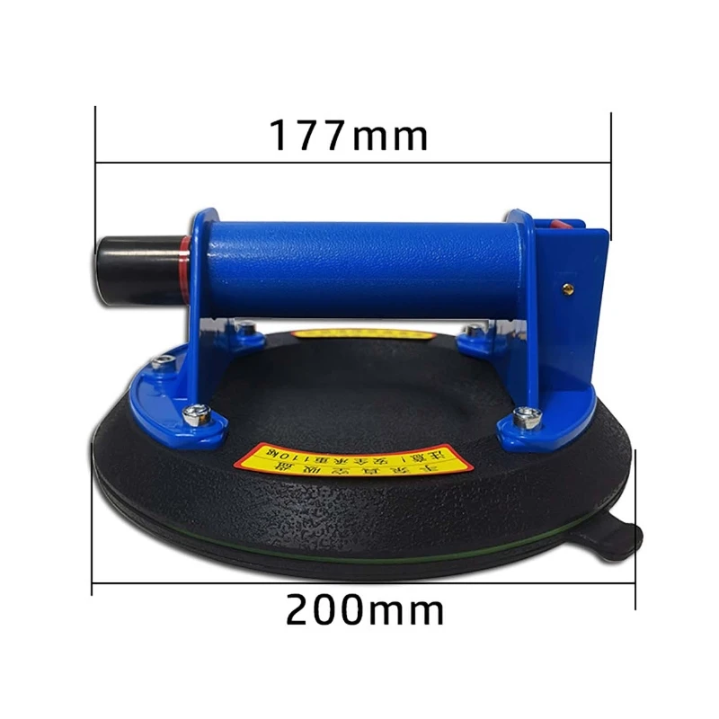 210mm strumento di sollevamento manuale piastrella ventosa pompa di vetro 150KG pompa di aria ventose per vuoto potente utensile manuale resistente