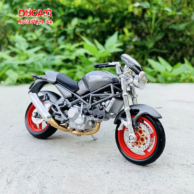 Maisto 1:18 16 stile Ducati Monster S4 original autorisierten simulation legierung motorrad modell spielzeug auto geschenk sammlung