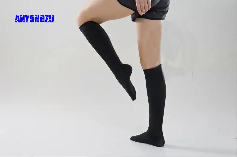 Woman Stockings Medical Compression Elastic Nursing Under Knee Varicose Veins 20-30mmhg Pressure Women calf Protection Foot