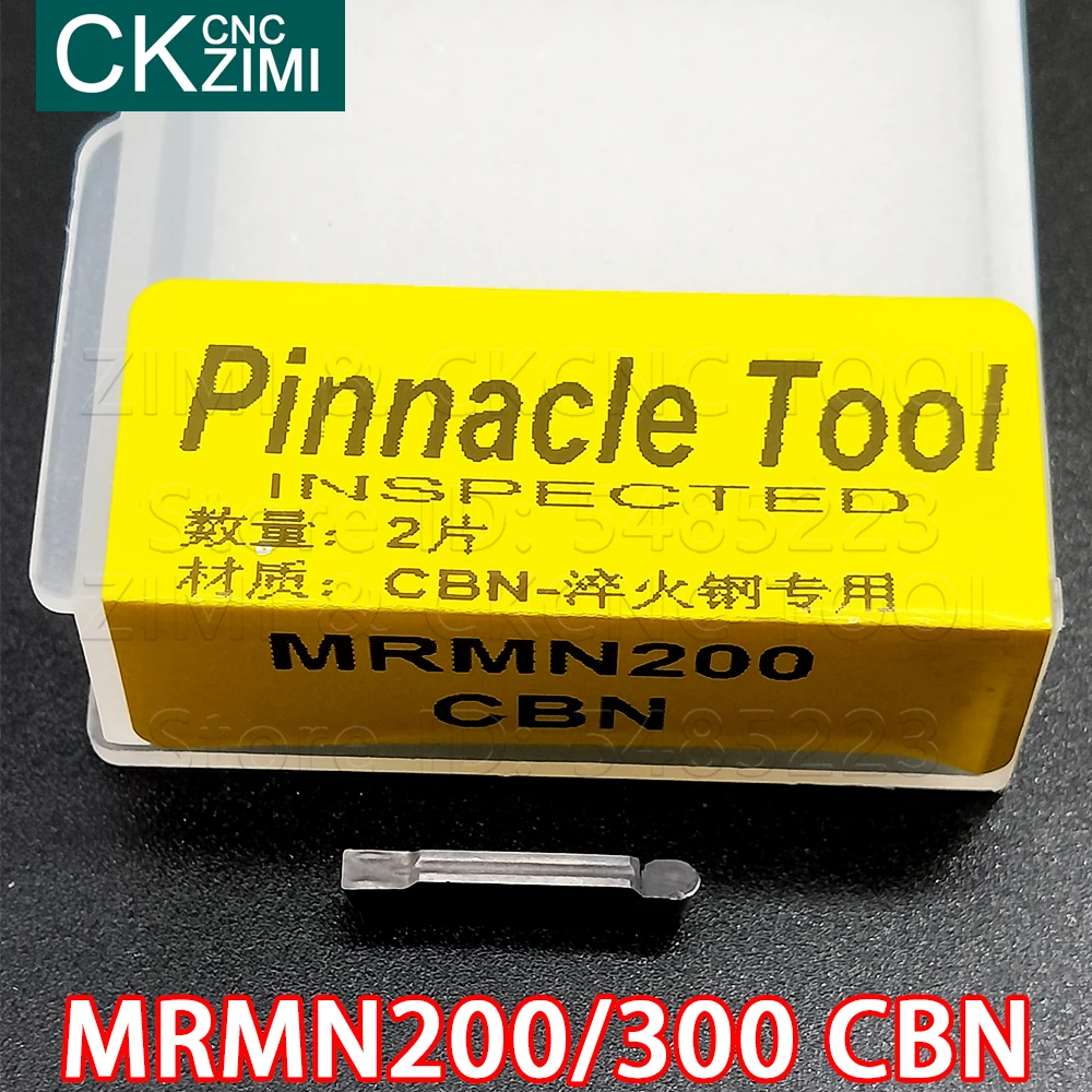 MRMN200 CBN MRMN300 CBN Dạng Bo Nitrua Dạng CNC Grooving Miếng Cắt CNC Tiện Dụng Cụ Cắt MRMN Cho Thép Cứng