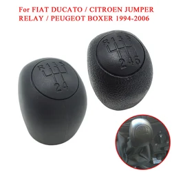 5 6 Speed MT Car Gear Shift Knob Shifter Lever Stick Pen Ball For FIAT DUCATO / CITROEN JUMPER RELAY / PEUGEOT BOXER 1994-2006