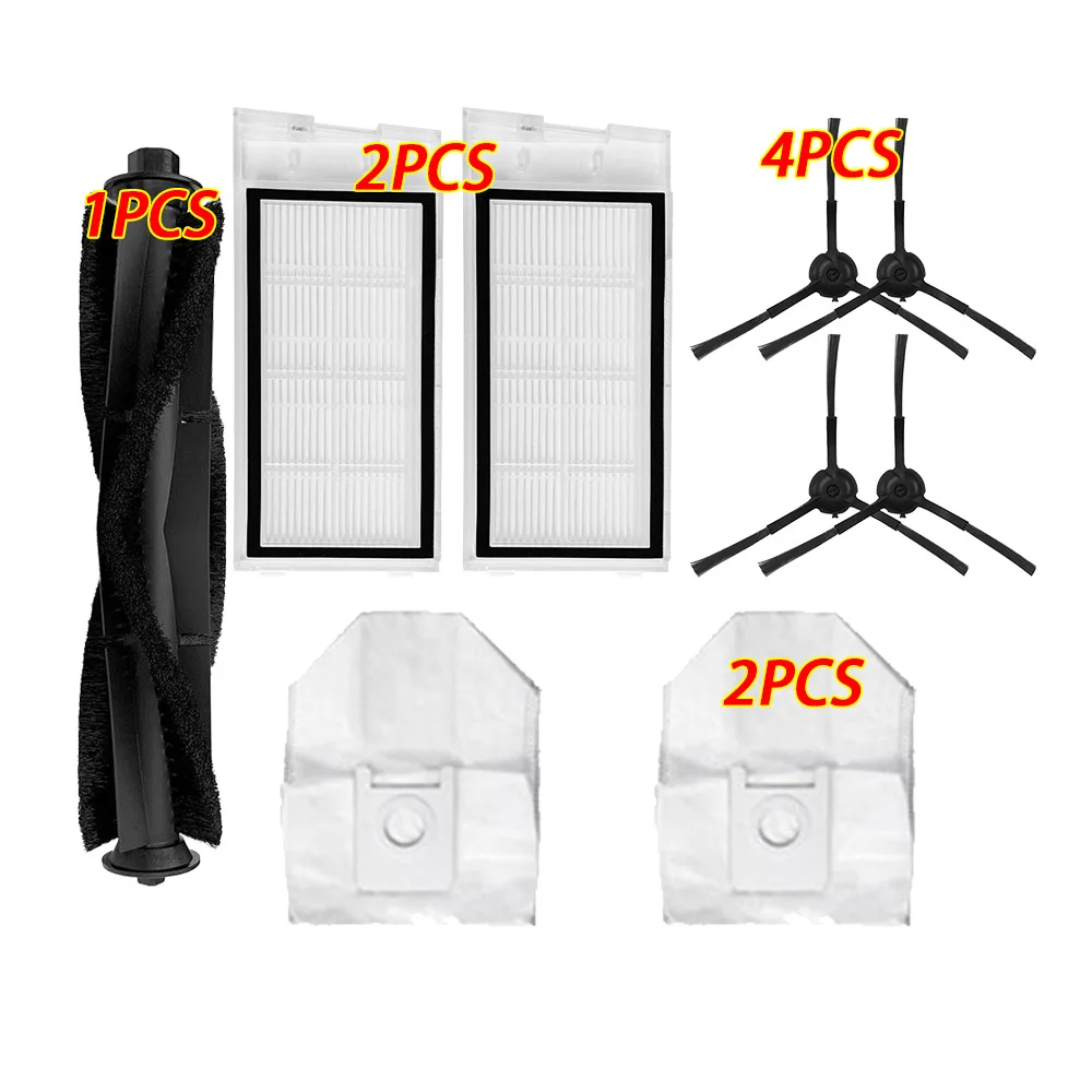 Seite Pinsel Kit Wichtigsten Pinsel für Xiaomi RoidMi EVE Plus Kehrmaschine Teile Staub Tasche Mopp Lappen Staubsauger Zubehör