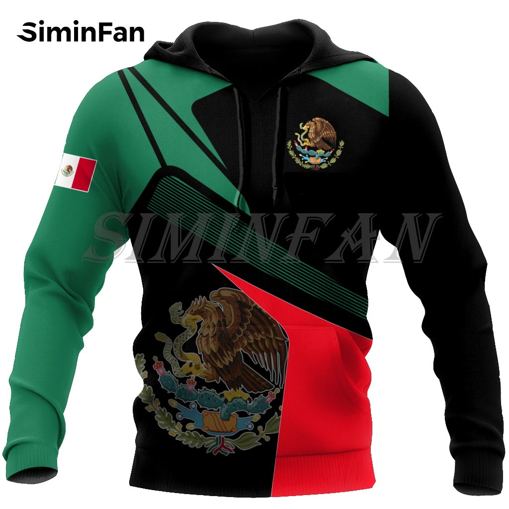 Love Mexico Art Design Mens 3D Print Black Hoodies Unisex Casual Sweatshirt Harajuku Pullover Women Tracksuit Zipper Jacket H24