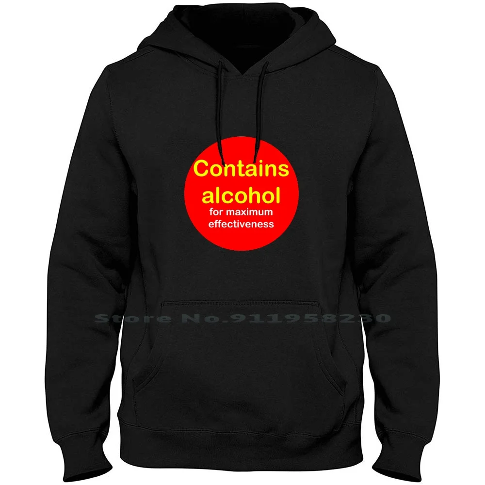 Contains For Effectiveness Men Women Hoodie Pullover Sweater 6XL Big Size Cotton Effect Nerd Geek Max Oh Geek