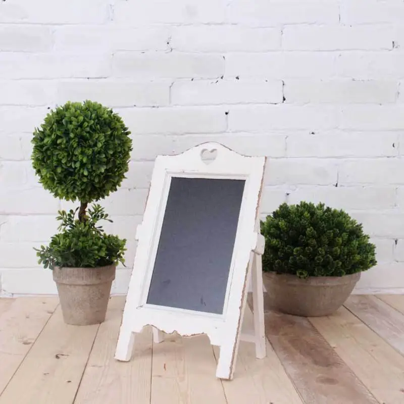 خشبي سطح المكتب مذكرة رسالة السبورة السقالات السبورة الحامل مطعم مقهى لوح كتابة