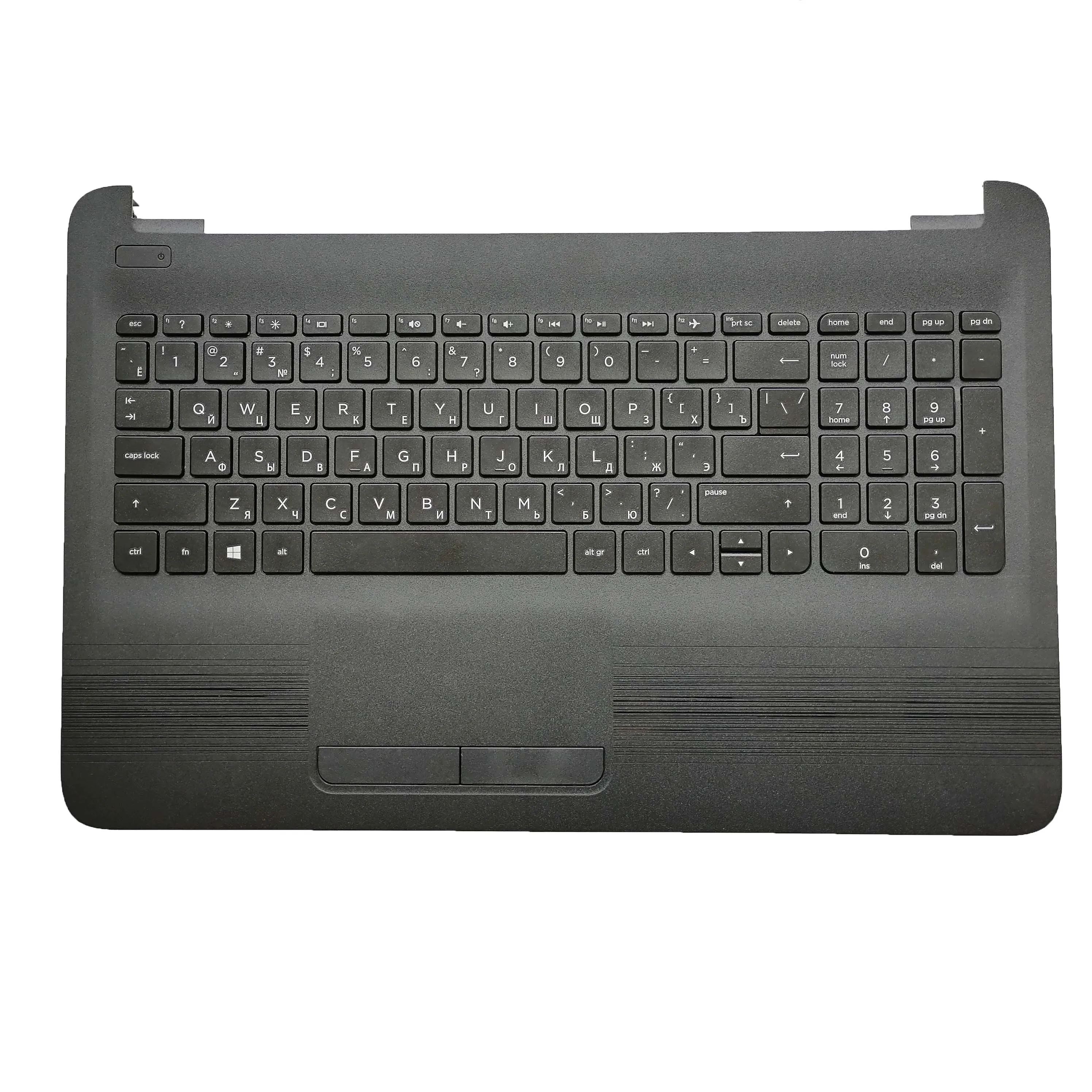 

NEW For HP Pavilion 15-AY 15-AC 15-BA TPN-C125 Laptop Palmrest Upper Case Cover With Russian Keyboard 855027-001 Black