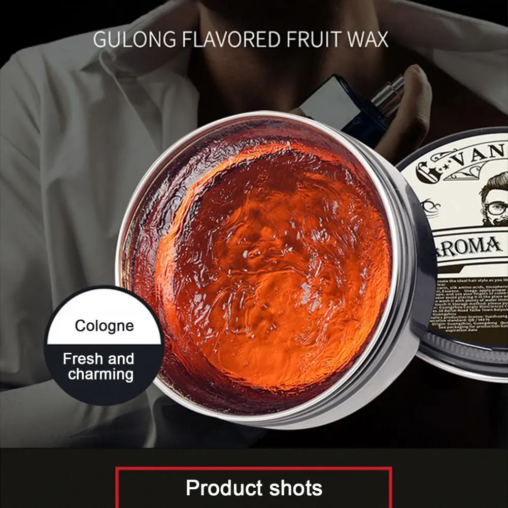 150g Water Soluble Hair Styling Wax Colorful Pomade Men Hair Strong Style Restoring Wax Hairdressing Styling Tool