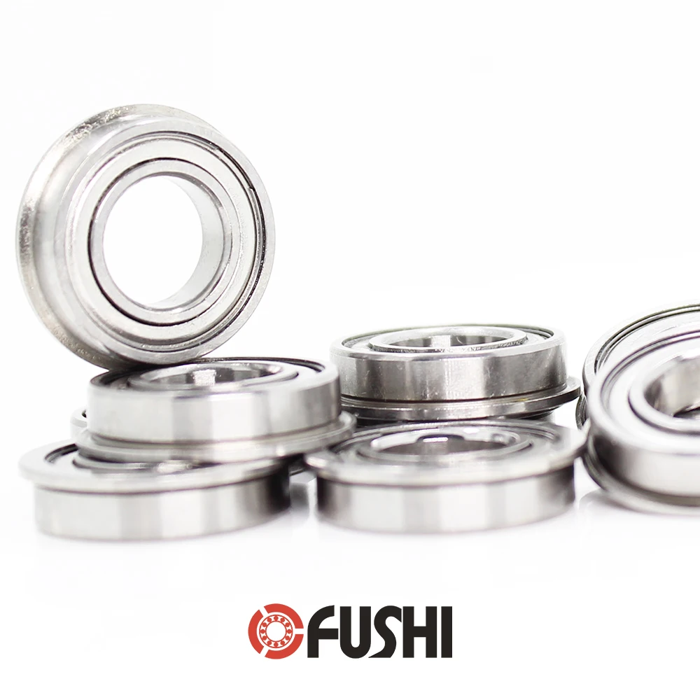 

F6008ZZ Flange Bearing 40x68x15 mm ABEC-5 2PC Double Shielded Deep Groove Flanged F6008 Z ZZ Ball Bearings F6008-2Z F6008Z