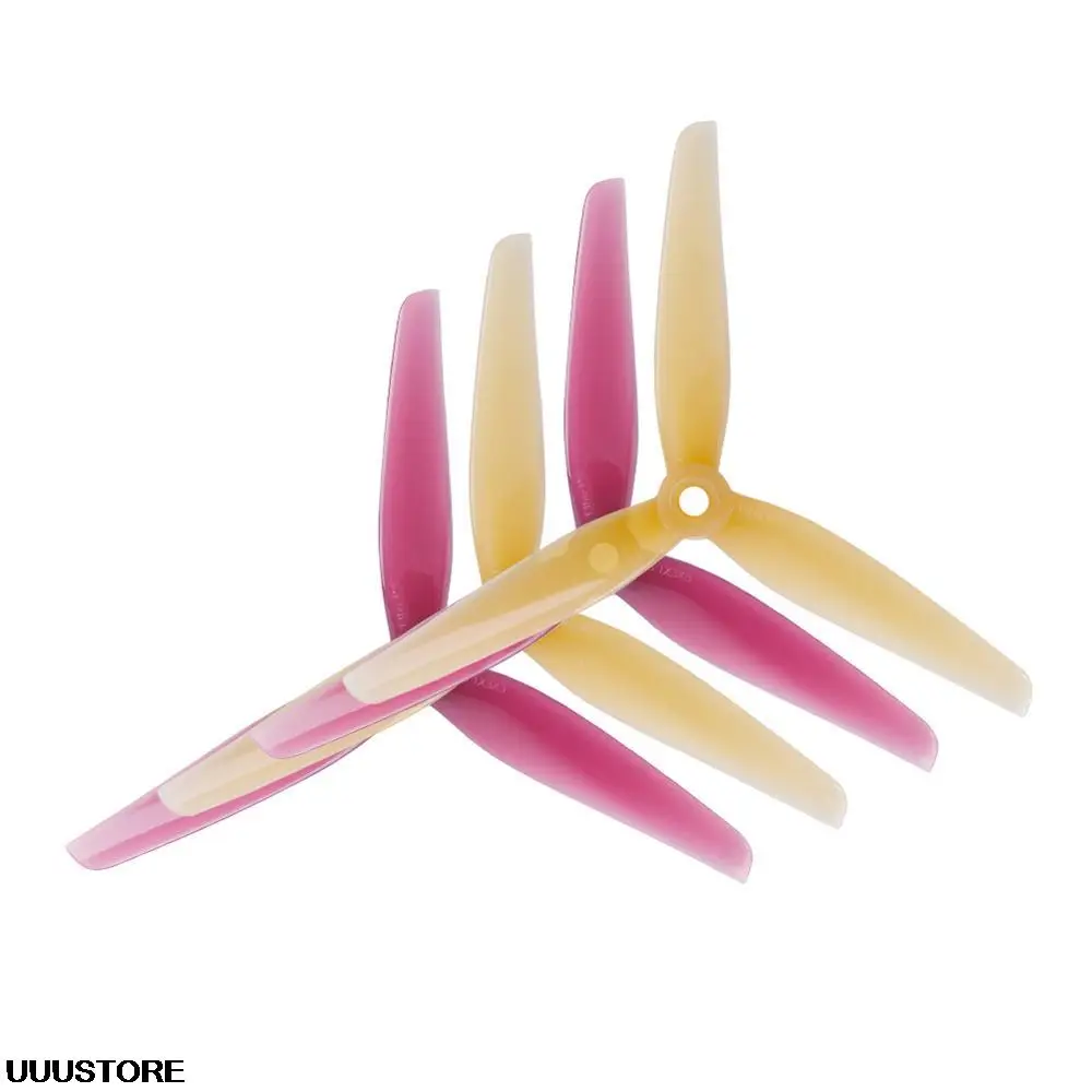 5sets HQ Ethix P3 Peanut  & Jelly Prop 5130 5.1X3X3 5.1inch 3 blade/tri-blade propeller prop for FPV racing drone part