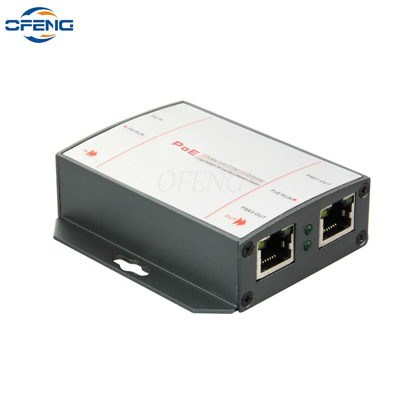 POE Injector for IP Camera, Security Surveillance, Wireless APIEEE 802.3af Standard 56V Total Power 100W 1 Port POE Injector DIY