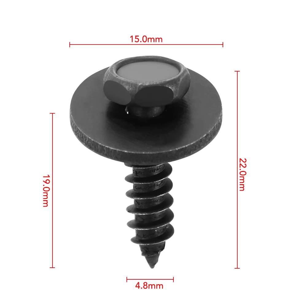 10 قطعة سيارة 4.8x19 مللي متر الذاتي التنصت مسامير ل لكزس ES IS GS LS NX LX GX RX LF-A RC كورفيت C4 C5 C6 C7 #5