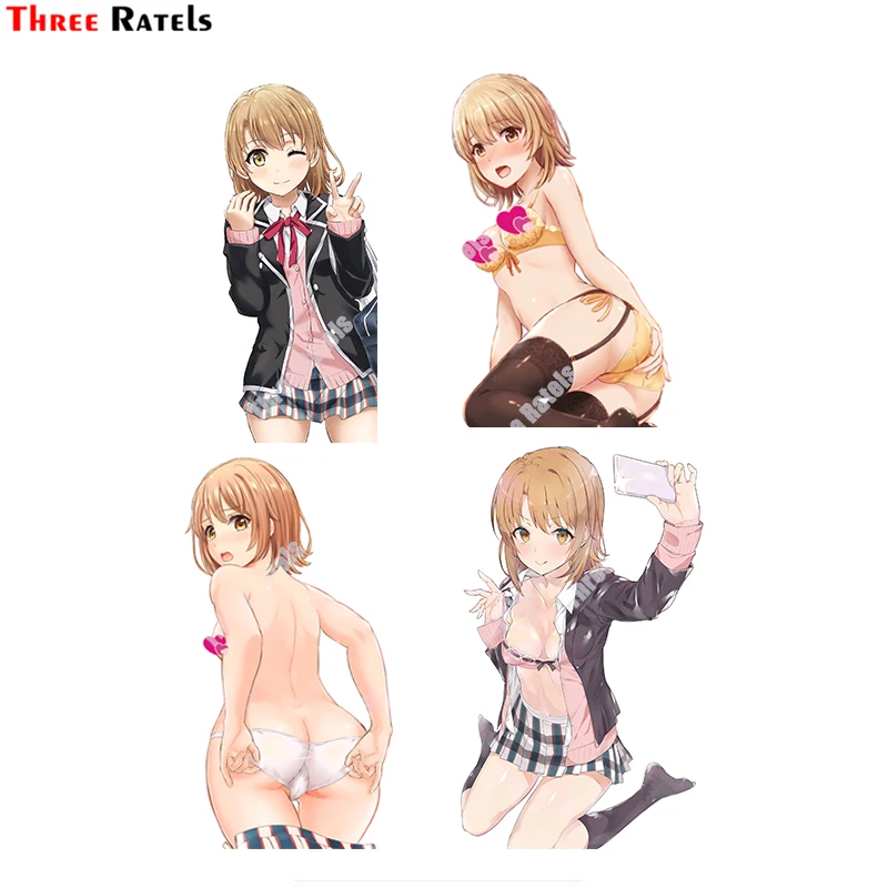 Three Ratels A894 Isshiki Iroha Yahari Ore No Seishun Lovecome Wa Machigatteiru Different Style Of No Mosaics Girl Sticker Decal