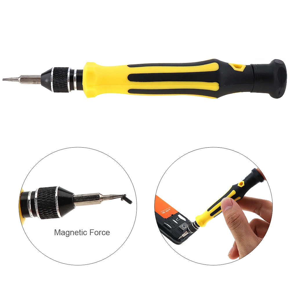45 In 1 Set di strumenti per cacciavite multifunzione di precisione Kit di utensili manuali per l'apertura di strumenti digitali per Notebook di riparazione