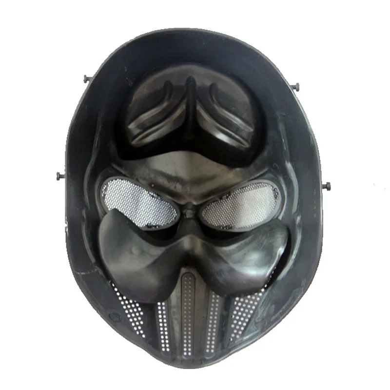 High Quality New Skull Skeleton Army Airsoft Tactical CS Hunting Paintball Full Face Protection Mask