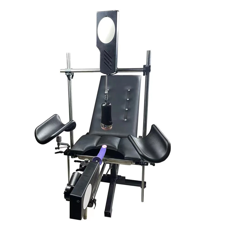 FREDORCH SM female gun machine chair  with  sex machine,,Adult Couples happy party adjustment sex chair for wome