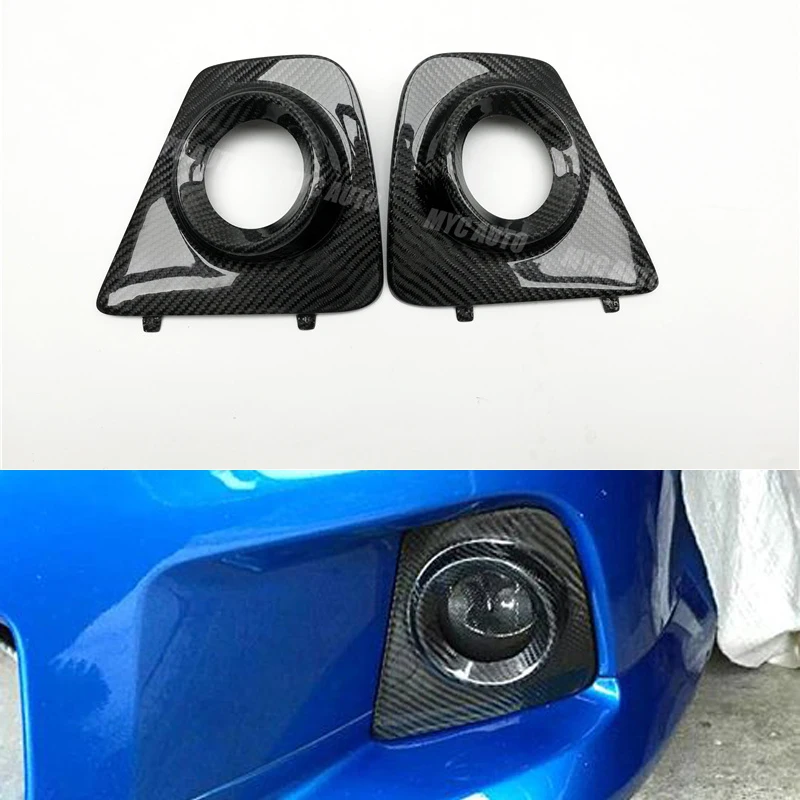 

For Opel Vauxhall Astra H VXR OPC Carbon Fiber Fog Light Cover Surround 04 -10