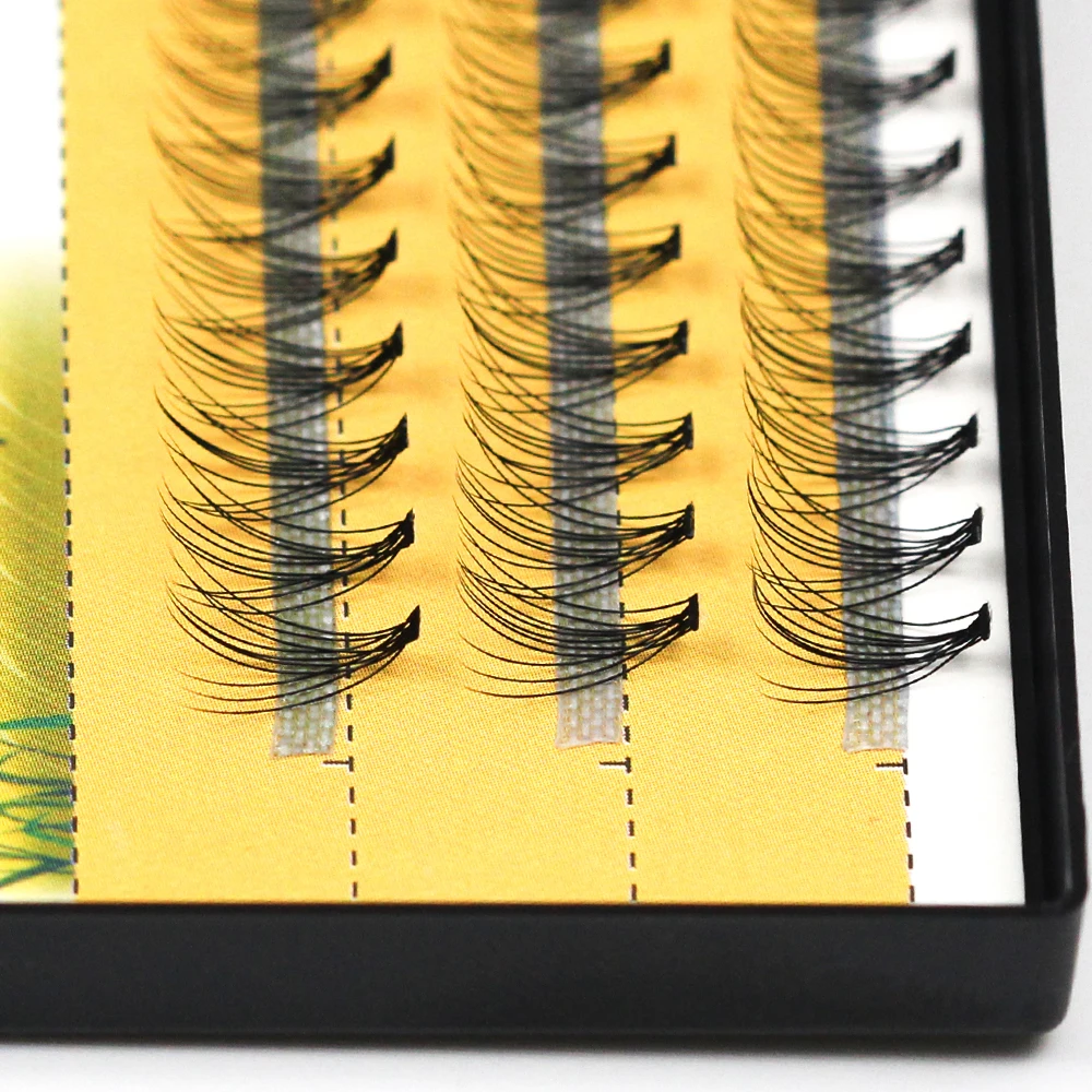 Softer feel 10D Individual Eyelashes 60 Pieces Clusters Natural Eyelash Extension Russia Volume Cilia Nesura lashes Make Up Tool