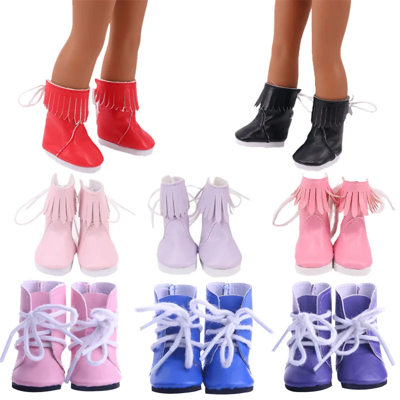 Doll -Shoes  For 14.5Inch  Baby Girl Daily Wear Boots A Total Of 12 Colors Can Be Selected Cute Accesstories  Generation