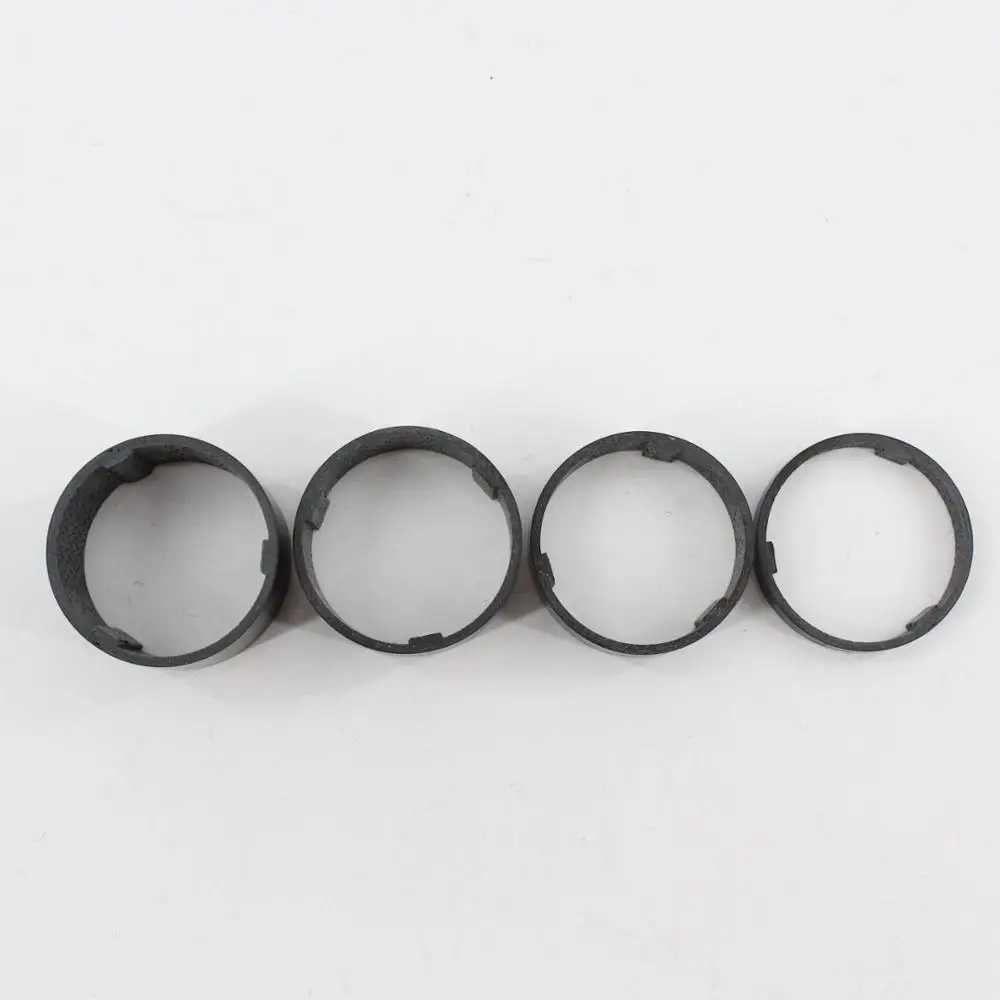 4pcs/lot 5mm+10mm+15mm+20mm ultralight matt UD full carbon fibre headsets bicycle washer bike stem carbon spacer MTB