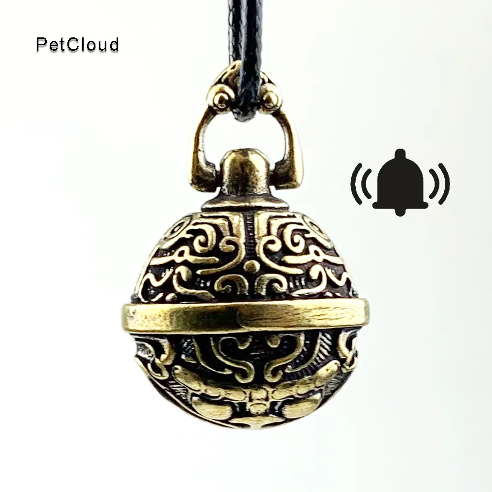 Copper Pet Bell For Dog Collar Cat Puppy Kitten Decoration Pendant Pets Diy Accessories Animal Ornamente Dog Supplies PetCloud