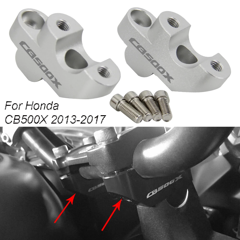 

New Handlebar Riser For Honda CB 500X CB500X CB500 X 2013 2014 2015 2016 2017 Motorcycle Riser Lifting Handlebar Clamp