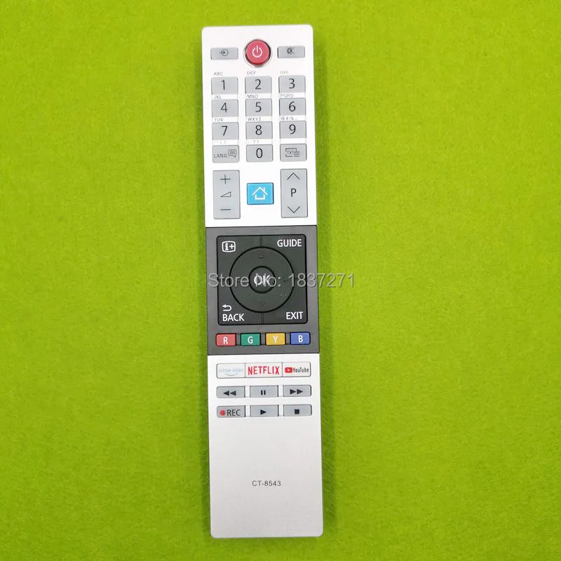 Remote Control CT-8543 For Toshiba 40L2863DG  32L3963DA 32L3863DG 32W2863DG 49L2863DG 49T6863DA  55U6863DA 55V5863DG LCD TV