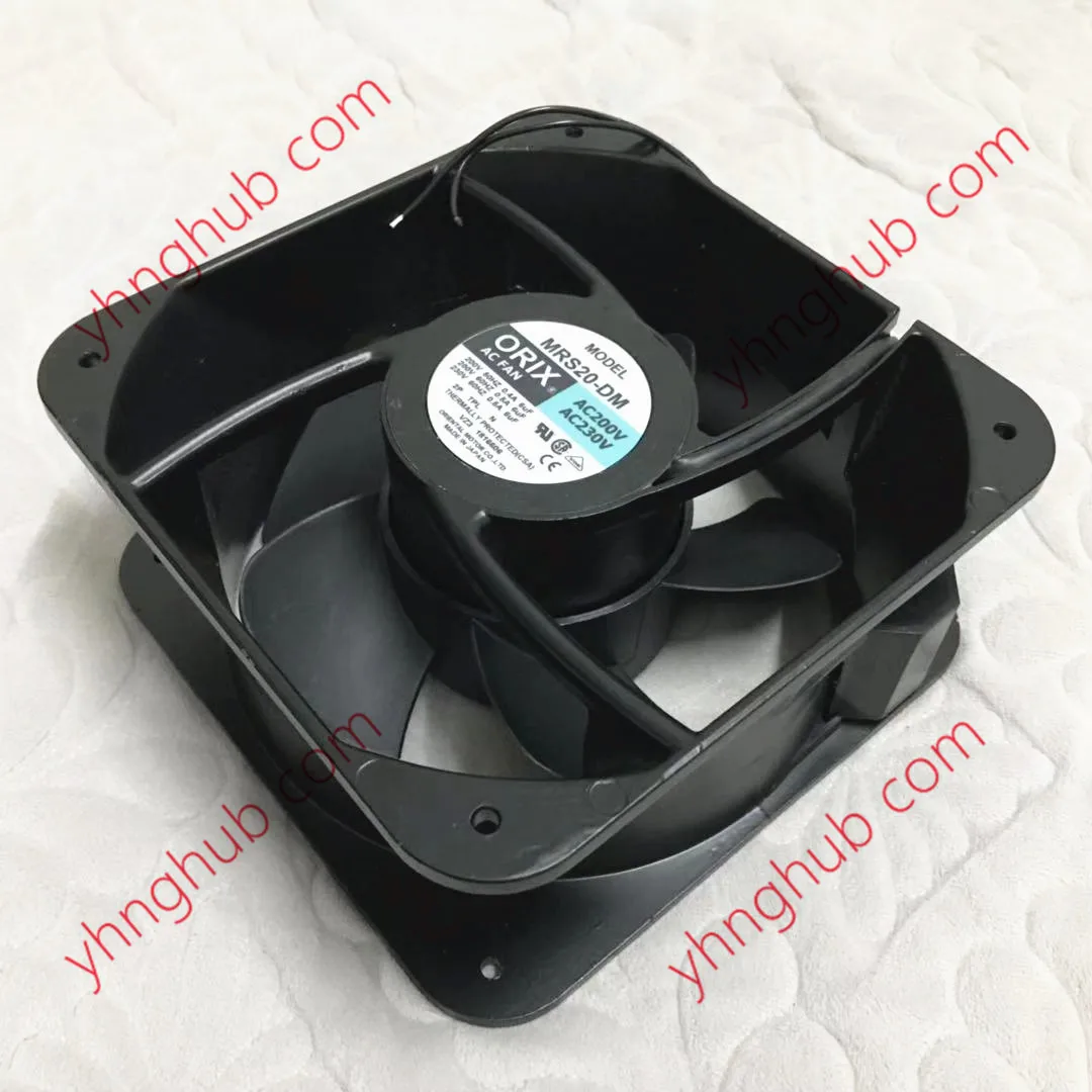 

ORIX MRS20-DM AC 200V 230V 0.5A 50/60Hz 200x200x90mm Server Cooling Fan