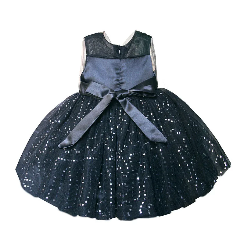 2021 baby girl dress Sequin lace Kids dresses sleeveless cotton linnig baby clothes 3 6 9 12M 2 3 Years