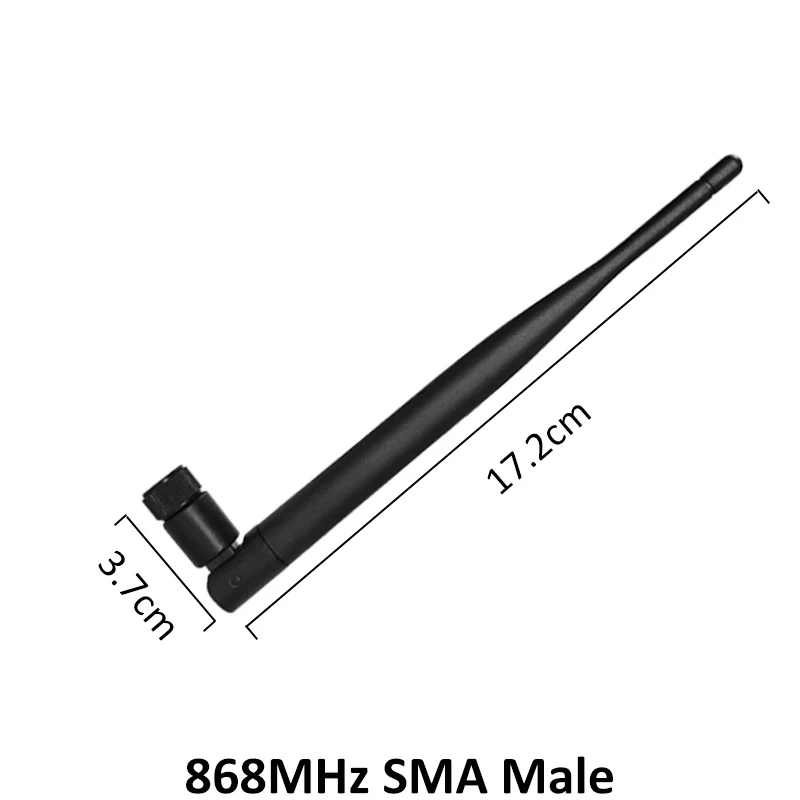 868MHz 915MHz Antenna 5dbi SMA Male Connector GSM 915 MHz 868 MHz IOT antena outdoor signal repeater antenne waterproof Lorawan
