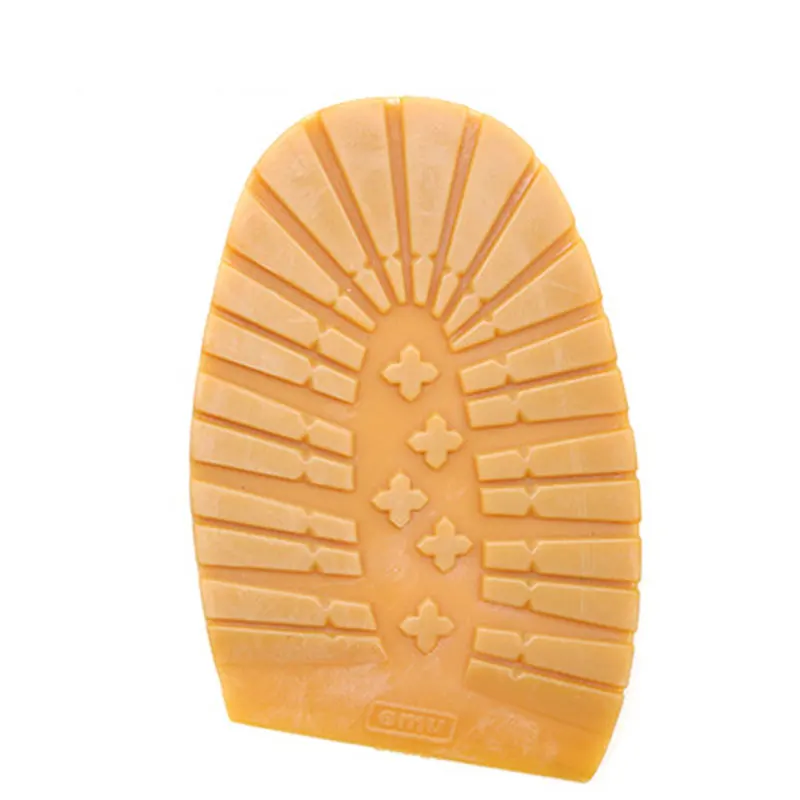 Suelas de zapatos de goma gruesa para hombres, zapatos de negocios de cuero, suela de tacón, reparación antideslizante, suelas de repuesto DIY,
