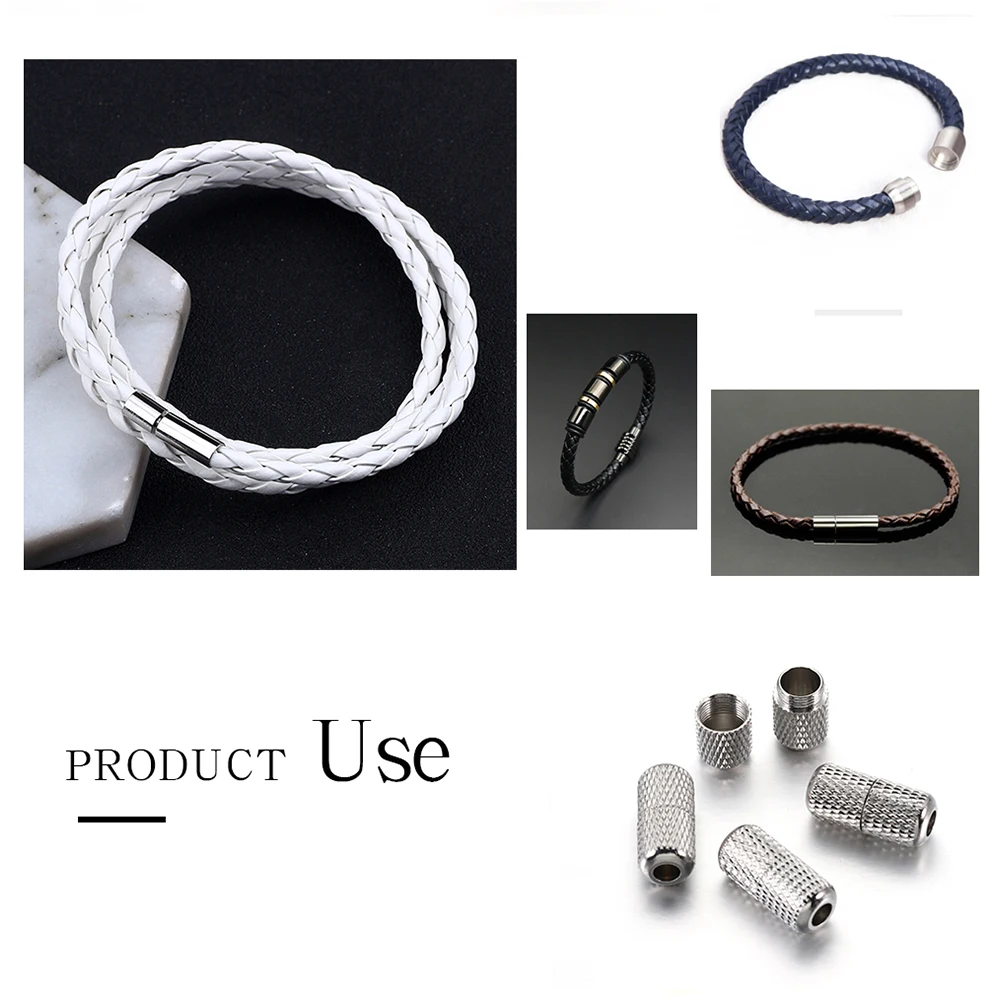 5-20pcs 18x8mm Capsule Buckle Clasps Bracelet Jewelry Making DIY Metal Shoelace Lock Tip Ends No Tie Tieless Lazy Accessries