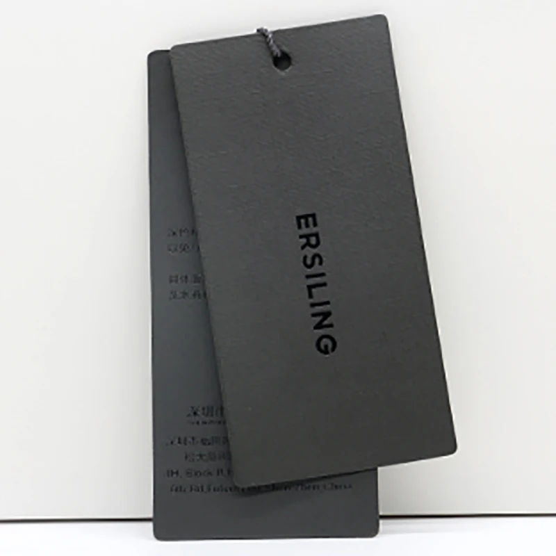 Custom Tag Kleding Handelsmerk Opknoping Kaart Papier