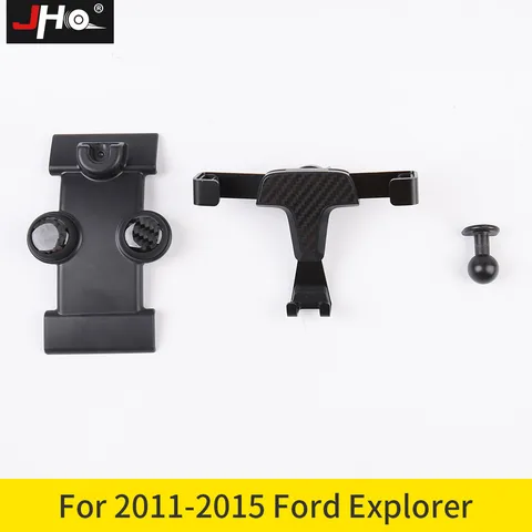 Держатель для мобильного телефона JHO CUSTOM FIT с креплением на воздуховод для FORD EXPLORER 2011-2019, 2018, 2017, 2016, 2015, 2013. Аксессуары.