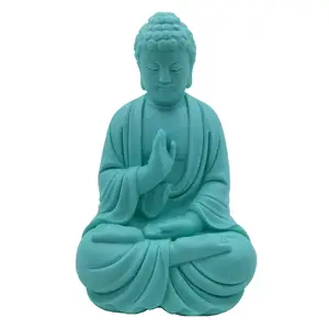 Buddha deals Meditating Latex Mold Mould for Concrete Plaster etc .