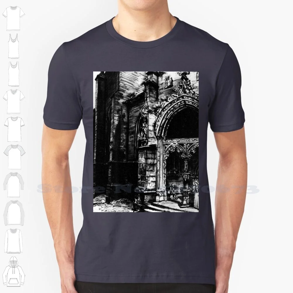 Hd La Vieille France , Bretagne ~ The Ancient France , Bretagne 1890-Le De Saint-Michel 100% Cotton T-Shirt Le De Saint Michel