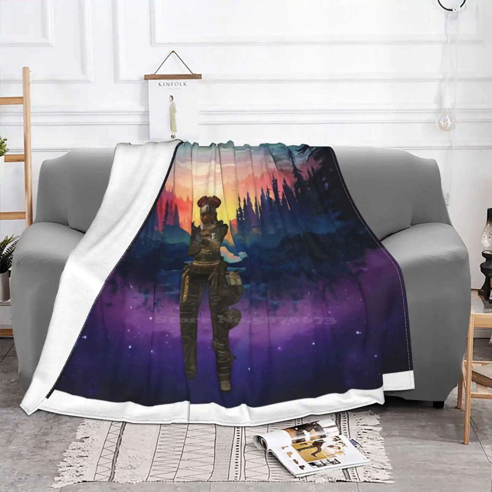 Apex Legends Lifeline Scene Air Conditioning Blanket Soft Throw Blanket Apex Legends Apex Legends Apex Legends Apex Legends