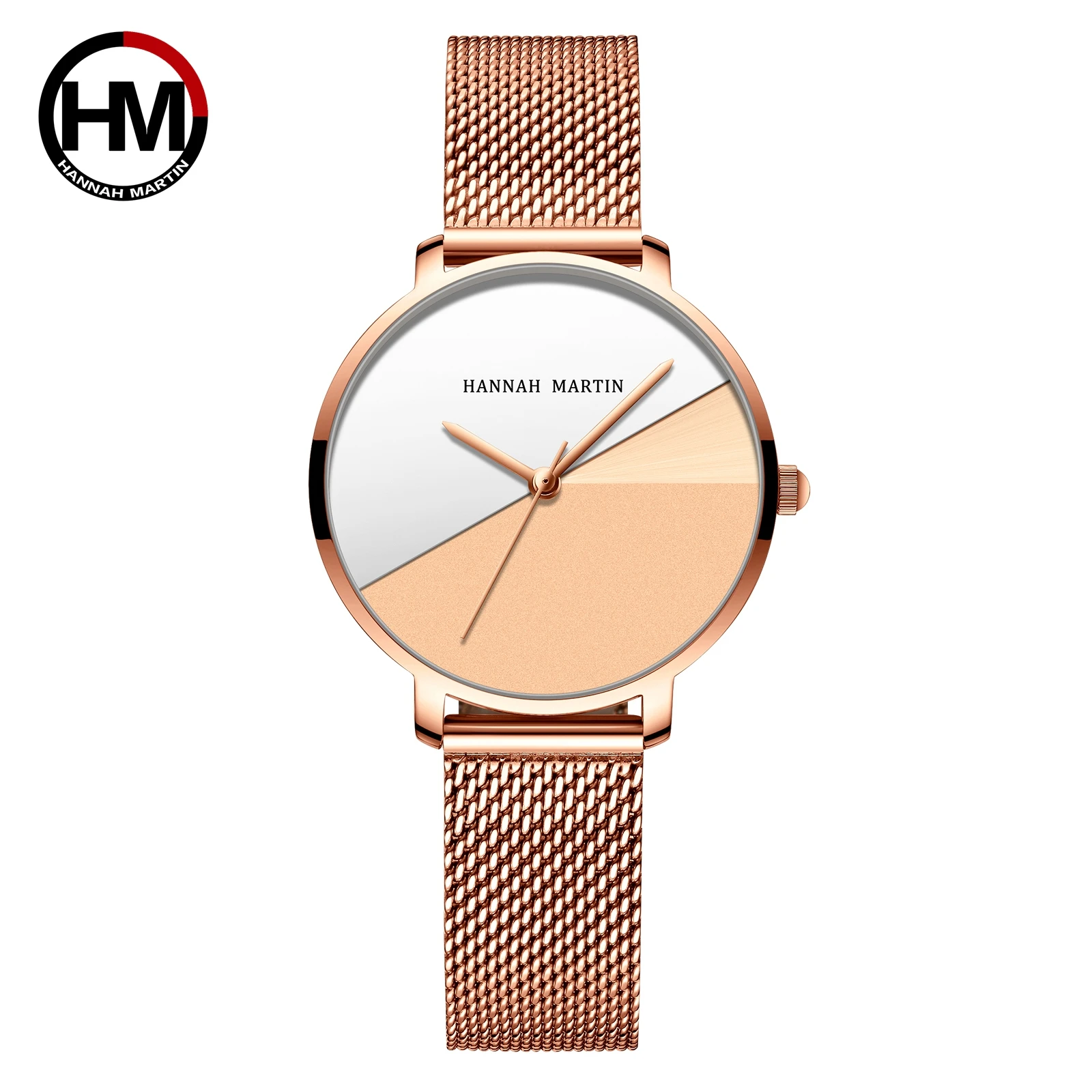 Fashion Japanese Quartz Movement Ladies Watch Luxury Design Private Drand Stainless Steel Mesh Belt Waterproof Ladies Wristwatch