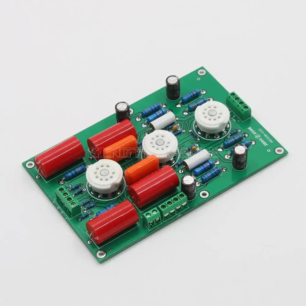 HiFi PRT03A Tube Preamp Board Kit 12AX7 Vacuum Tubes Home Audio Preamplifier Finished Board